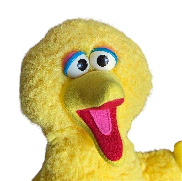 1986 BIG BIRD Sesame Street Vintage Plush 15" inch Excellent Condition - Picture 4 of 8
